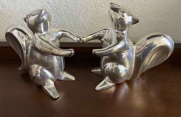 VINTAGE HEAVY DUTY SQUIRRELS (EITHER ALUMINUM OR SILVER PLATED)