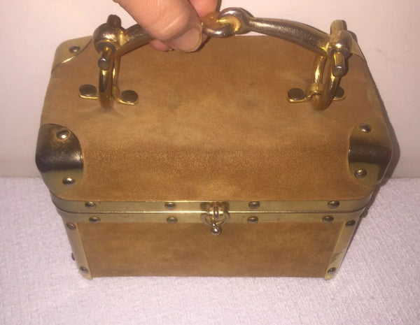 VINTAGE 1950’s HARRY ROSENFELD BOX PURSE. MADE IN ITALY!