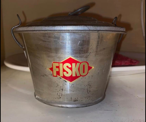 Vintage 1950’s German Fisko Brand Lidded Pudding Steamer/Mold Pan