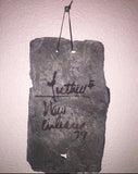 SLATE ETCHING SIGNED BY ARTIST GEORGE LUTTRELL II, IN 1979