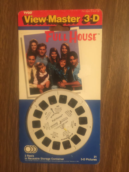 Tyco View-Master 3D Reels “FULL HOUSE”